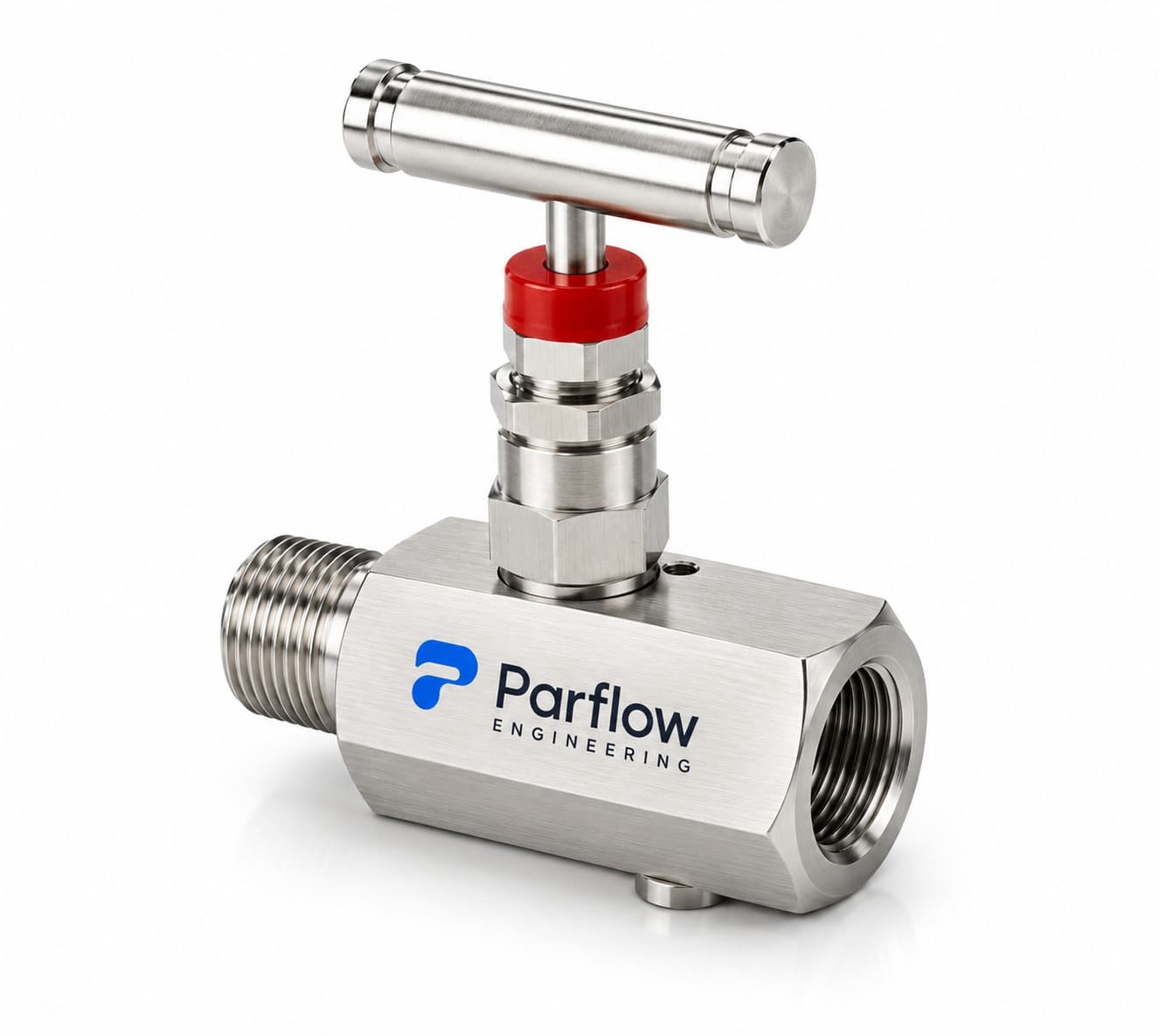 Parflow stainless steel needle valve